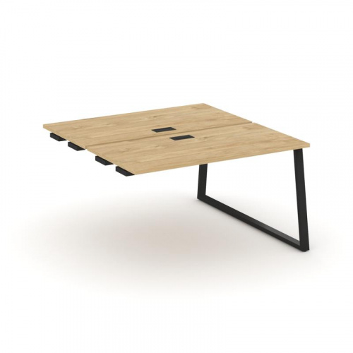 Style Project Стол-приставка к опор. элем. SN-6T1.DPRS-024 Акация Лорка/Металл Антрацит/Заглушка Пла