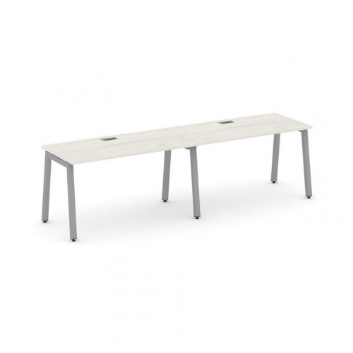 Style Project Рабочая станция 1 сторон. SN-5A.ORS-002 Дуб Табак/Металл Белый 2360*600*750 фото 10