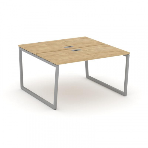 Style Project Рабочая станция 2-х сторон. SN-4T2.DRS-014 Акация Лорка/Металл Антрацит/Заглушка Пласт фото 2