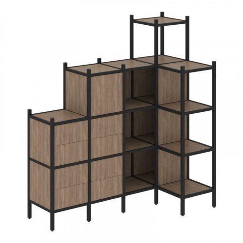 Стеллаж офисный угловой Loft VR.L-48 фото 10 Стеллаж офисный угловой Loft VR.L-48 фото 10