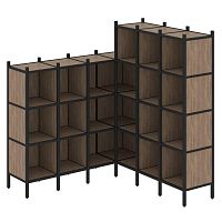 Стеллаж офисный угловой Loft VR.L-50