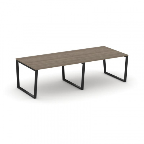 Style Project Стол переговорный SN-6T2.SPRG-042.3 Акация Лорка/Металл Антрацит 2360*1180*750 фото 6