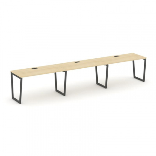 Style Project Рабочая станция 1 сторон. SN-4T2.ORS-053 Акация Лорка/Металл Антрацит/Заглушка Пластик фото 28