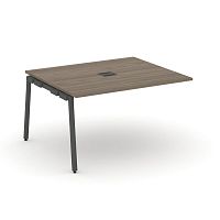 Style Project Проходной наб. элем. перег. стола SN-4A.NSPRG-032 Вяз Благородный/Металл Антрацит 1180