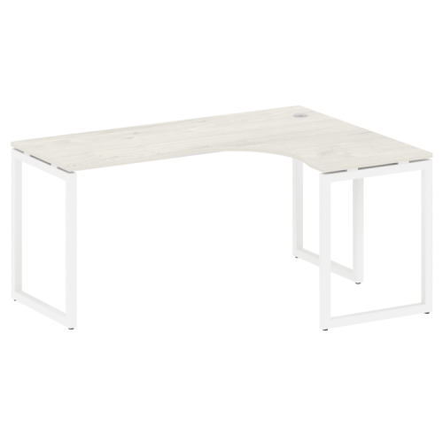 Стол криволинейный правый на О-обр. м/к Metal System Quattro 40БО.СА-4 (R) фото 4