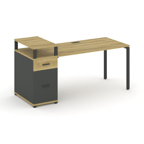 Стол офисный с опорной тумбой Concept CN.SP-416 фото 4 Стол офисный с опорной тумбой Concept CN.SP-416 фото 4