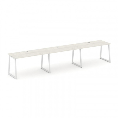 Style Project Рабочая станция 1 сторон. SN-4T1.ORS-042 Акация Лорка/Металл Антрацит/Заглушка Пластик фото 18