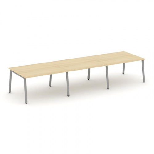 Style Project Стол переговорный SN-6A.SPRG-052.3 Акация Лорка/Металл Антрацит 3540*1180*750 фото 4