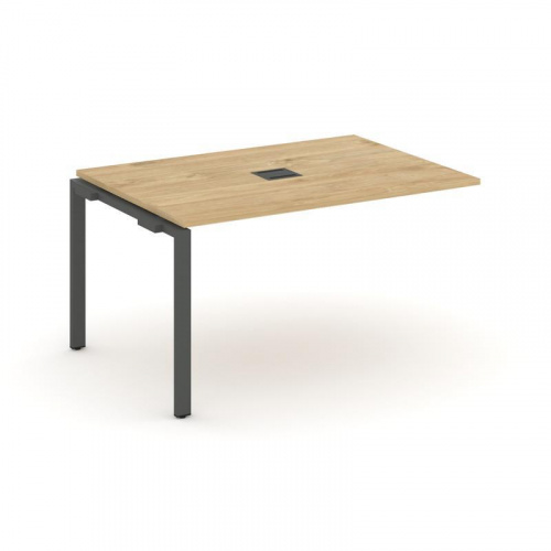 Style Project Проходной наб. элем. перег. стола SN-6P.NSPRG-002 Антрацит/Металл Белый 1180*980*750 фото 25