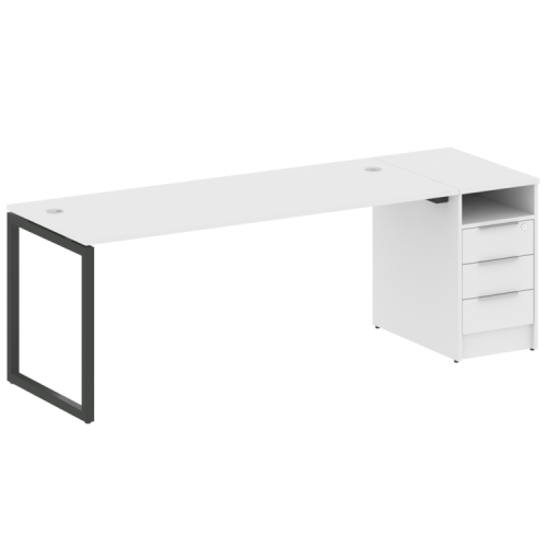 Бенч-система с тумбой на О-обр. м/к Metal System Quattro 40БО.РС-СТП-1.5 фото 7