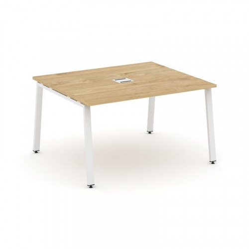 Style Project Стол переговорный SN-6A.SPRG-032 Дуб Наварра/Металл Антрацит 1180*1180*750 фото 16