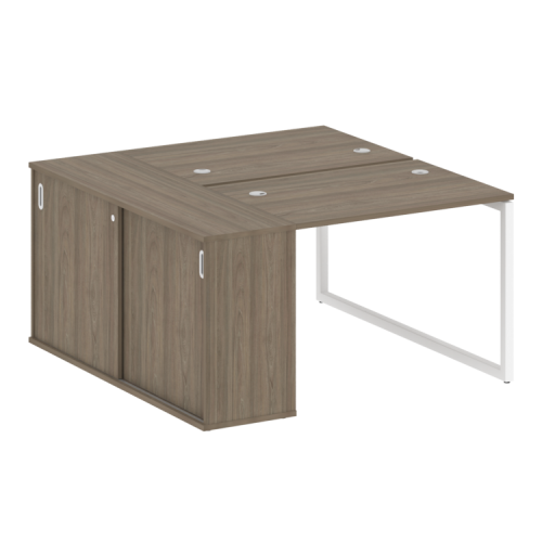 Бенч-система с шкафом-купе на О-обр. м/к Metal System Quattro 40БО.РС-СШК-1.1 фото 2