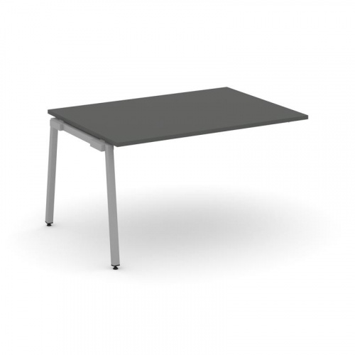 Style Project Проходной наб. элем. перег. стола SN-4A.NSPRG-001.3 Белый/Металл Антрацит 980*980*750