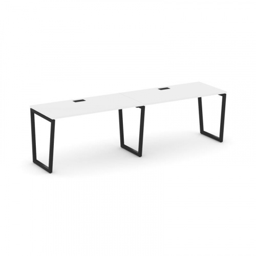 Style Project Рабочая станция 1 сторон. SN-4T2.ORS-021 Акация Лорка/Металл Антрацит/Заглушка Пластик фото 7