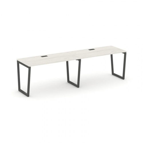 Style Project Рабочая станция 1 сторон. SN-4T2.ORS-021 Акация Лорка/Металл Антрацит/Заглушка Пластик фото 24