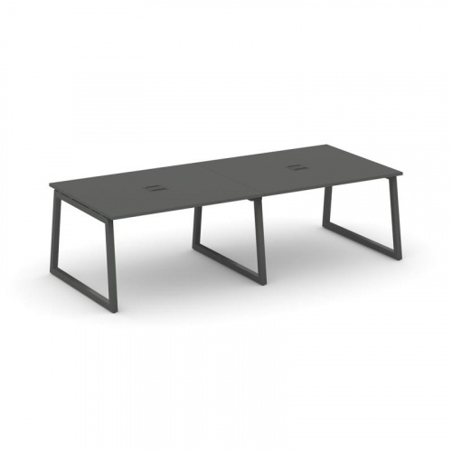 Style Project Стол переговорный SN-5T1.SPRG-044 Акация Лорка/Металл Антрацит/Заглушка Металл Антраци фото 27