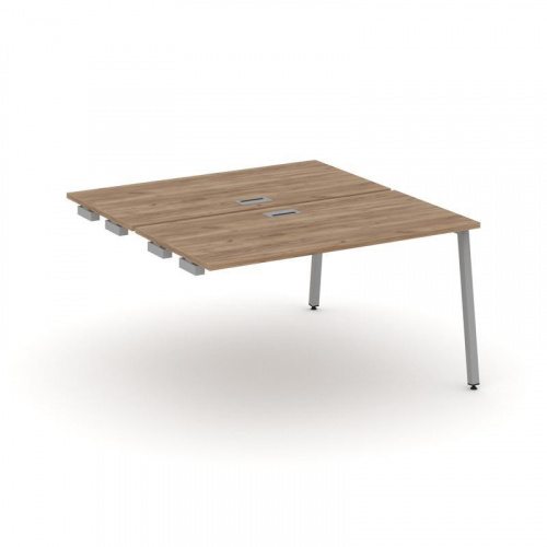 Style Project Стол-приставка к опор. элем. SN-4A.DPRS-014 Тиквуд Светлый/Металл Белый 1580*1432*750 фото 11