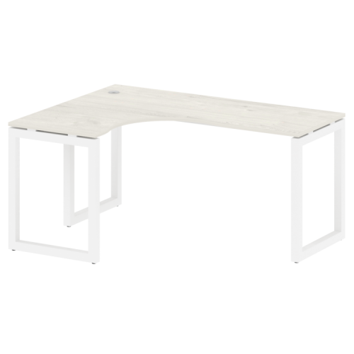 Стол криволинейный левый на О-обр. м/к Metal System Quattro 50БО.СА-4 (L) фото 9 Стол криволинейный левый на О-обр. м/к Metal System Quattro 50БО.СА-4 (L) фото 9