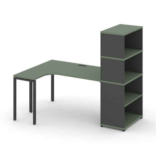 Стол эргономичный с опорным стеллажом Concept CN.SA-207(L)
