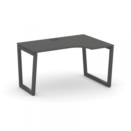 Style Project Стол рабочий эргоном. SN-5T2.SPA-021(R) Акация Лорка/Металл Антрацит/Заглушка Пластик фото 27