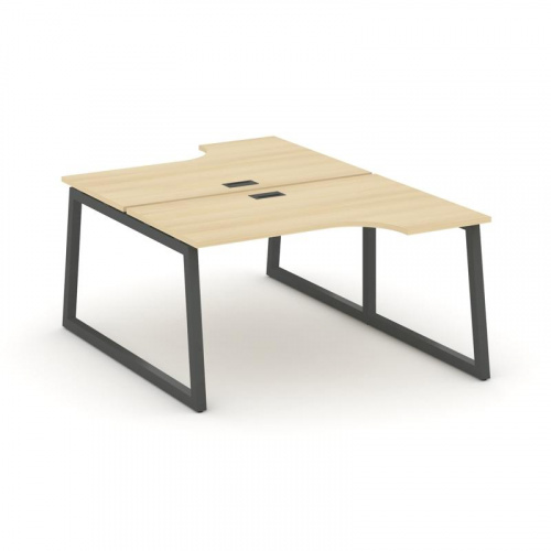 Style Project Рабочая станция эргоном. SN-5T1.DRPA-012 Акация Лорка/Металл Антрацит/Заглушка Пластик фото 28