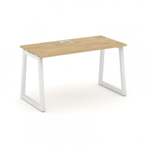 Style Project Стол письменный SN-5T1.SP-001 Акация Лорка/Металл Антрацит/Заглушка Пластик Черный 980 фото 3