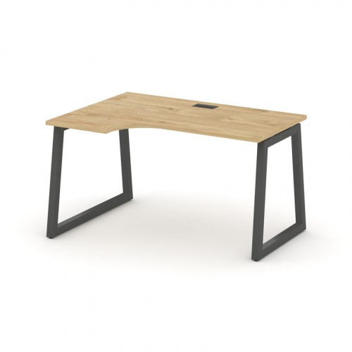 Style Project Стол рабочий эргоном. SN-5T1.SPA-021(L) Акация Лорка/Металл Антрацит/Заглушка Пластик фото 22 Style Project Стол рабочий эргоном. SN-5T1.SPA-021(L) Акация Лорка/Металл Антрацит/Заглушка Пластик фото 22