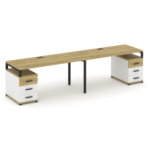 Бенч-система на 2 места с 2 опорными тумбами Concept CN.ORS-320 фото 6