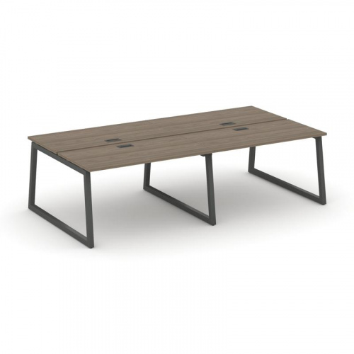 Style Project Рабочая станция 2-х сторон. SN-5T1.DRS-031 Акация Лорка/Металл Антрацит/Заглушка Пласт фото 25