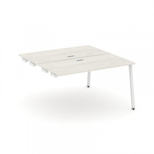 Style Project Стол-приставка к опор. элем. SN-4A.DPRS-014 Тиквуд Светлый/Металл Белый 1580*1432*750 фото 21