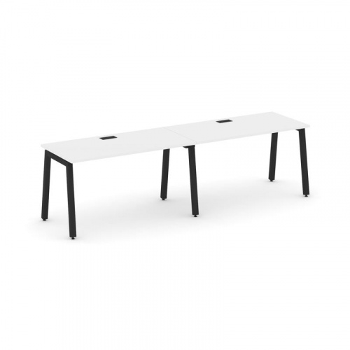 Style Project Рабочая станция 1 сторон. SN-5A.ORS-002 Дуб Табак/Металл Белый 2360*600*750 фото 7