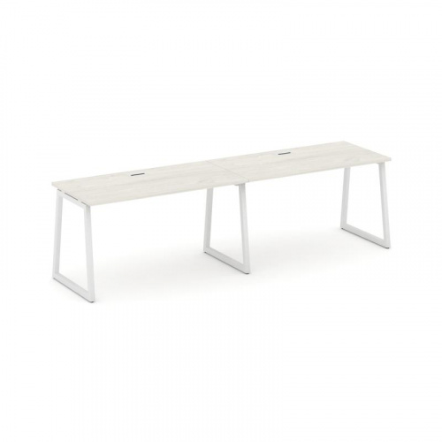 Style Project Рабочая станция 1 сторон. SN-4T1.ORS-004 Акация Лорка/Металл Антрацит/Заглушка Пластик фото 18