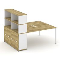 Бенч-система с опорным распашным шкафом Concept CN.DRS-232