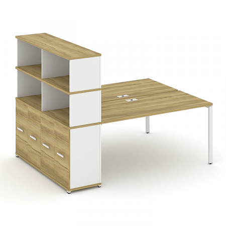 Бенч-система с опорным распашным шкафом Concept CN.DRS-232