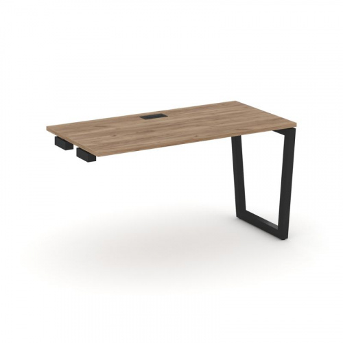 Style Project Стол-приставка к опор. элем. SN-5T2.OPRS-003 Акация Лорка/Металл Антрацит/Заглушка Пла фото 7