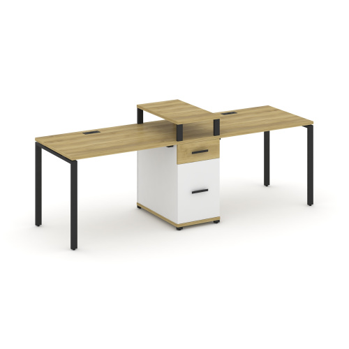 Бенч-система на 2 места с 1 опорной тумбой Concept CN.ORS-421 фото 6