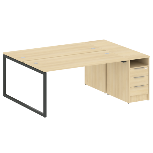 Бенч-система с тумбой на О-обр. м/к Metal System Quattro 40БО.РС-СТП-2.4 фото 9