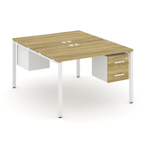 Бенч-система на 2 места с подвесными тумбами Concept CN.DRS-114 фото 11