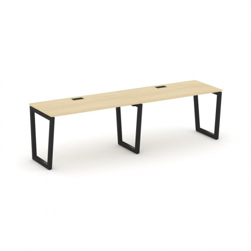 Style Project Рабочая станция 1 сторон. SN-5T2.ORS-011 Акация Лорка/Металл Антрацит/Заглушка Пластик фото 6