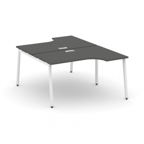 Style Project Рабочая станция эргоном. SN-4A.DRPA-012 Дуб Табак/Металл Антрацит 1580*1432/1992*750 фото 21