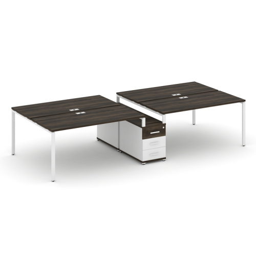 Бенч-система на 4 места с опорной тумбой Concept CN.DRS-312 фото 10