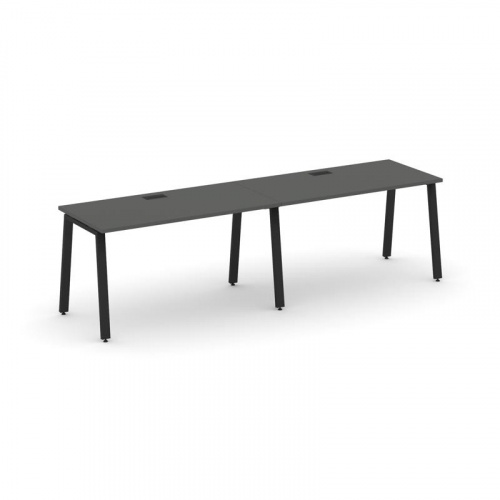 Style Project Рабочая станция 1 сторон. SN-6A.ORS-013 Акация Лорка/Металл Антрацит 2760*700*750 фото 13