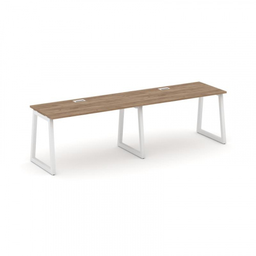 Style Project Рабочая станция 1 сторон. SN-5T1.ORS-013 Акация Лорка/Металл Антрацит/Заглушка Пластик фото 11