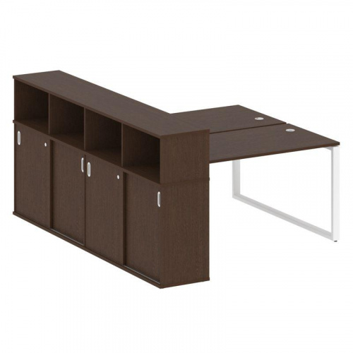 Бенч-система с шкафом-купе на О-обр. м/к Metal System БО.РС-СШК-4.3 фото 4