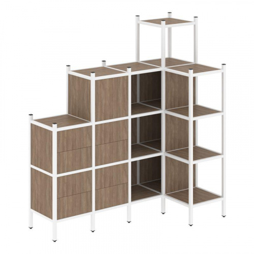 Стеллаж офисный угловой Loft VR.L-48 фото 9 Стеллаж офисный угловой Loft VR.L-48 фото 9