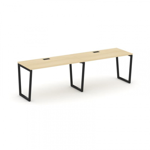 Style Project Рабочая станция 1 сторон. SN-4T2.ORS-021 Акация Лорка/Металл Антрацит/Заглушка Пластик фото 19