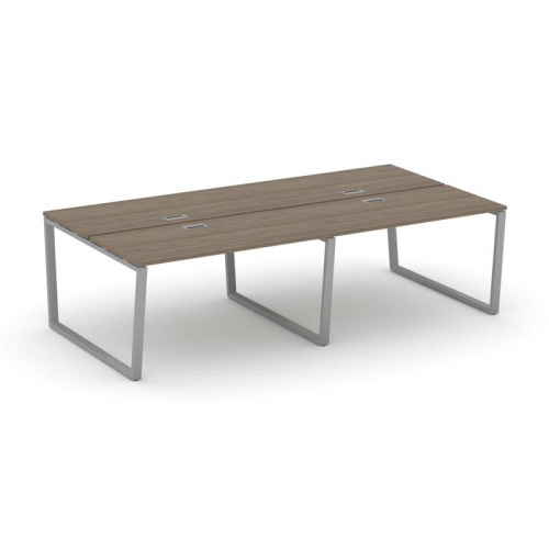 Style Project Рабочая станция 2-х сторон. SN-6T2.DRS-033 Акация Лорка/Металл Антрацит/Заглушка Пласт фото 14