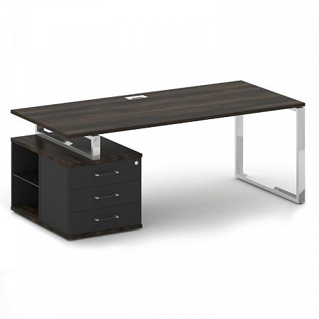 Стол руководителя с опорной тумбой Shift SK.SRT-200 (L)