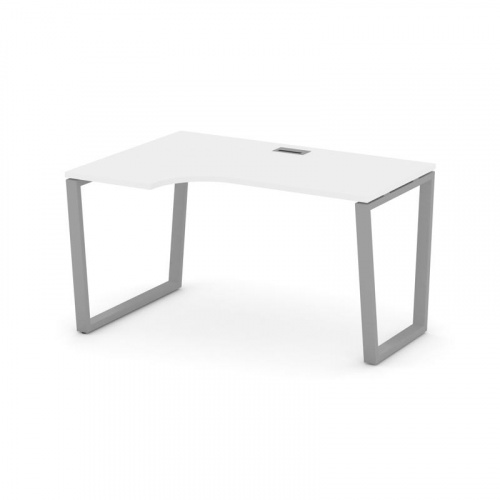 Style Project Стол рабочий эргоном. SN-6T2.SPA-012(L) Акация Лорка/Металл Антрацит/Заглушка Пластик фото 16