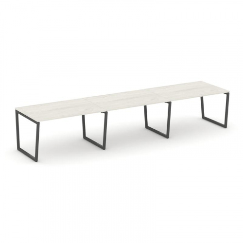 Style Project Стол переговорный SN-4T2.SPRG-023.3 Акация Лорка/Металл Антрацит 4410*980*750 фото 24